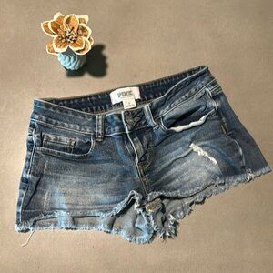 Victoria’s Secret pink jean shorts